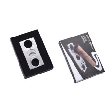 SILVER MATCH CIGAR CUTTER